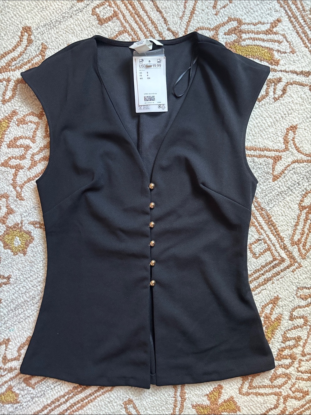 🖤NWT H&M Interlock Vest